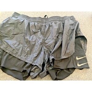 Women's‎ Nike Running Shorts Black Size M